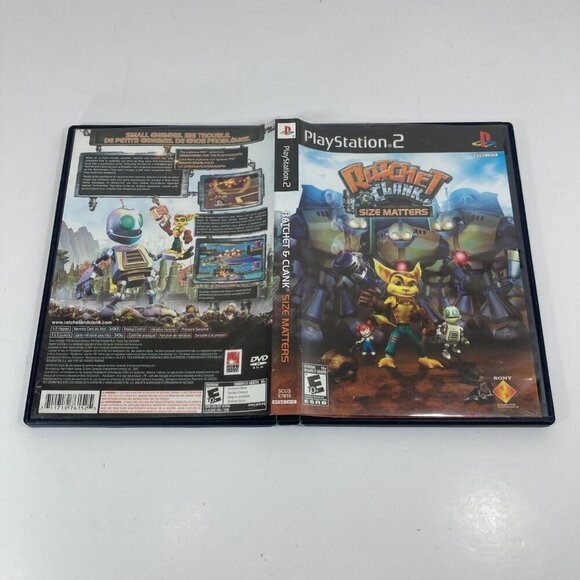 Ratchet & Clank: Size Matters Sony PlayStation 2 PS2 No Manual Tested - Picture 2 of 6